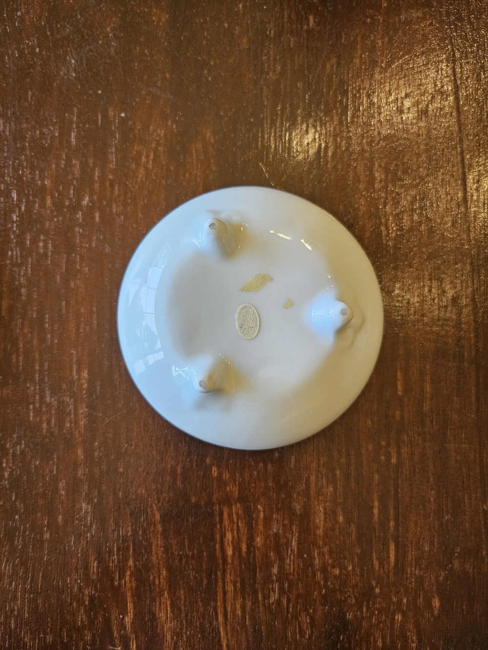 Vintage Porcelain Floral Trinket Box - Picture 6 of 6